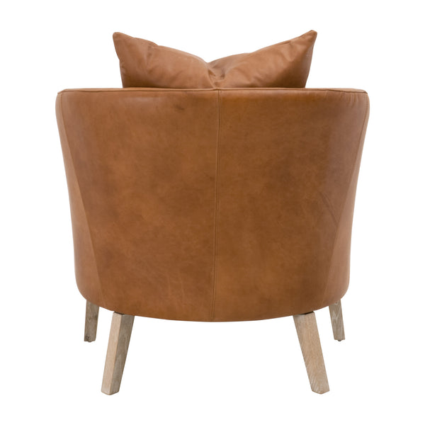 Essentials for Living Stitch & Hand - Upholstery Gordon Club Chair 7196UP.WHBRN/NG