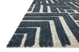 Loloi Hagen HAG-05 100% Polypropylene Pile Power Loomed Contemporary Rug HAGEHAG-05BBWH96D0