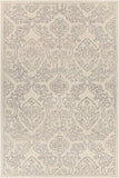 Chandra Rugs Hailee 100% Wool Hand-Tufted Contemporary Rug Ivory/Grey 9' x 13'