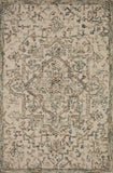 Halle HAE-01 100% Wool Pile Hooked Traditional Rug