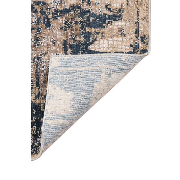 AMER Rugs Hamilton HAM-1 Power-Loomed Abstract Modern & Contemporary Area Rug Indigo 8'6" x 11'6"