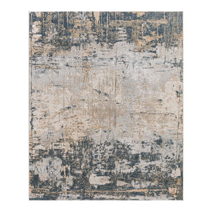 AMER Rugs Hamilton HAM-1 Power-Loomed Abstract Modern & Contemporary Area Rug Indigo 8'6" x 11'6"