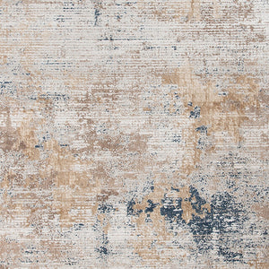 AMER Rugs Hamilton HAM-3 Power-Loomed Abstract Modern & Contemporary Area Rug Gold 8'6" x 11'6"