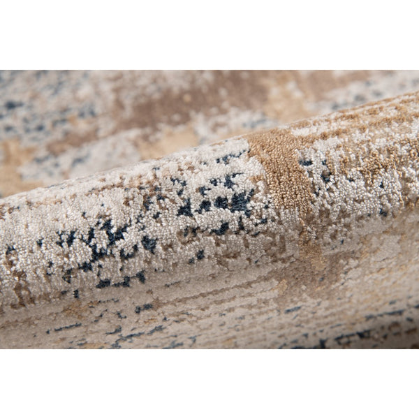 AMER Rugs Hamilton HAM-3 Power-Loomed Abstract Modern & Contemporary Area Rug Gold 8'6" x 11'6"