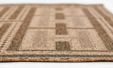 Momeni Hampton HAM-2 Machine Made Transitional Geometric Indoor/Outdoor Area Rug Natural 9' x 12' HAMPOHAM-2NAT90C0