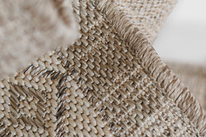 Momeni Hampton HAM-8 Machine Made Transitional Geometric Indoor/Outdoor Area Rug Grey 9' x 12' HAMPOHAM-8GRY90C0