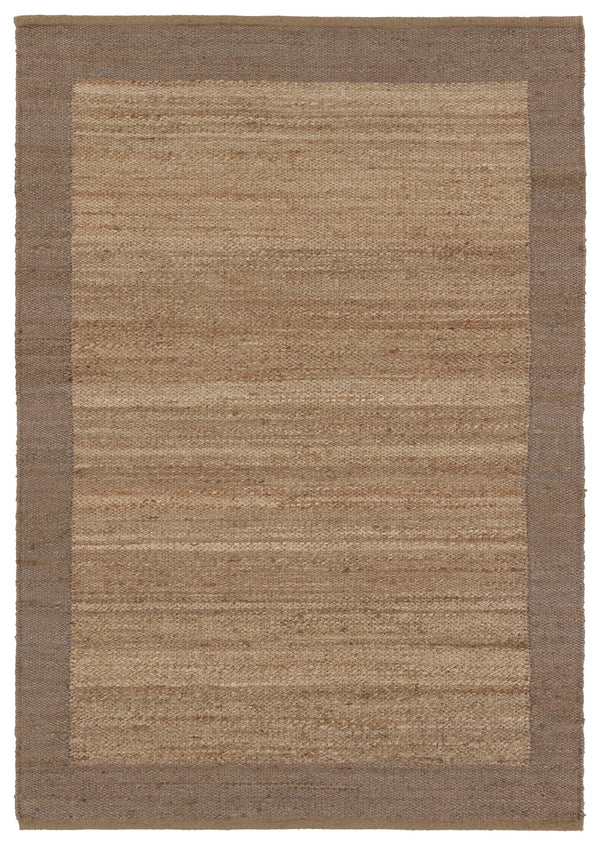 Jaipur Living Hanover Query HAN01 Handwoven Handmade Indoor Contemporary Rug Brown 10' x 14'