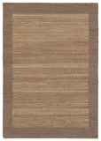 Jaipur Living Hanover Query HAN01 Handwoven Handmade Indoor Contemporary Rug Brown 10' x 14'
