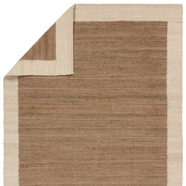 Jaipur Living Hanover Query HAN02 Handwoven Handmade Indoor Contemporary Rug Brown 9' x 12'