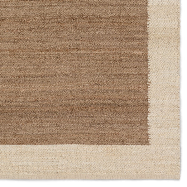 Jaipur Living Hanover Query HAN02 Handwoven Handmade Indoor Contemporary Rug Brown 9' x 12'