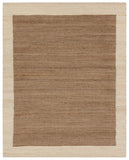 Jaipur Living Hanover Query HAN02 Handwoven Handmade Indoor Contemporary Rug Brown 9' x 12'