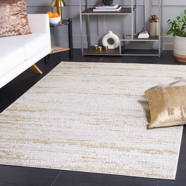 Safavieh Hanna 108 Power Loomed Transitional Rug Grey Ivory / Beige 9' x 12'