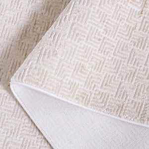 Safavieh Hanna 110 Power Loomed Transitional Rug Beige / Ivory 9' x 12'