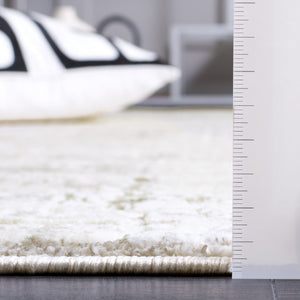 Safavieh Hanna 111 Power Loomed Transitional Rug Ivory Grey / Dark Grey 9' x 12'