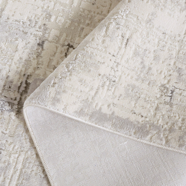 Safavieh Hanna 111 Power Loomed Transitional Rug Ivory Grey / Dark Grey 9' x 12'