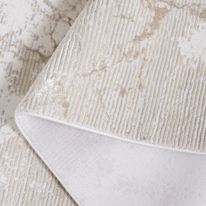 Safavieh Hanna 112 Power Loomed Transitional Rug Beige / Ivory Grey 9' x 12'