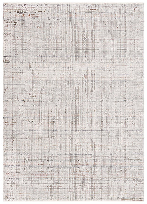 Safavieh Harlow 101 Power Loomed Transitional Polyester Rug Ivory Grey / Rust HAR101A-9