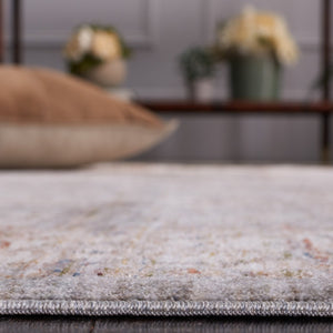 Safavieh Harlow 104 Power Loomed Transitional Polyester Rug Ivory Grey / Sage HAR104A-9