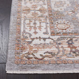 Safavieh Harlow 104 Power Loomed Transitional Polyester Rug Ivory Grey / Sage HAR104A-9