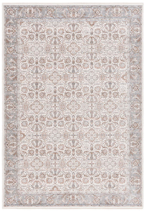 Safavieh Harlow 106 Power Loomed Transitional Polyester Rug Ivory Grey / Sage HAR106A-5