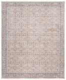 Safavieh Harlow 106 Power Loomed Transitional Polyester Rug Ivory Grey / Sage HAR106A-8