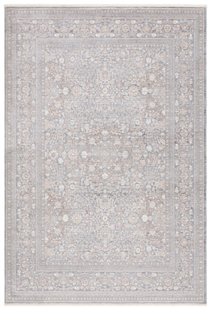 Safavieh Harlow 108 Power Loomed Transitional Polyester Rug Ivory / Blue Grey HAR108A-9