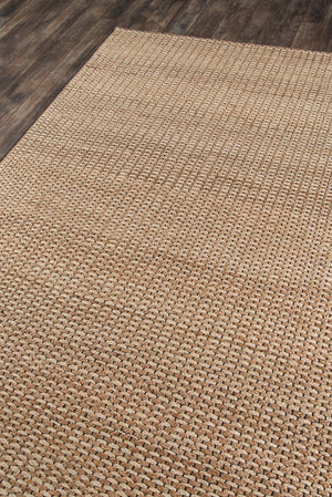Momeni Madcap Cottage Hardwick Hall HRD-1 Hand Woven Contemporary Solid Indoor Area Rug Natural 8' x 10' HARDWHRD-1NAT80A0