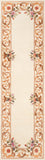 Momeni Harmony India HAI-7 Hand Tufted Transitional Floral Indoor Area Rug Ivory 8' x 11' HARM2HAI-7IVY80B0