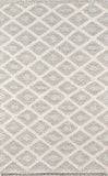 Momeni Harper HAR-1 Hand Woven Contemporary Geometric Indoor Area Rug Grey 8'10" x 11'10" HARPEHAR-1GRY8ABA