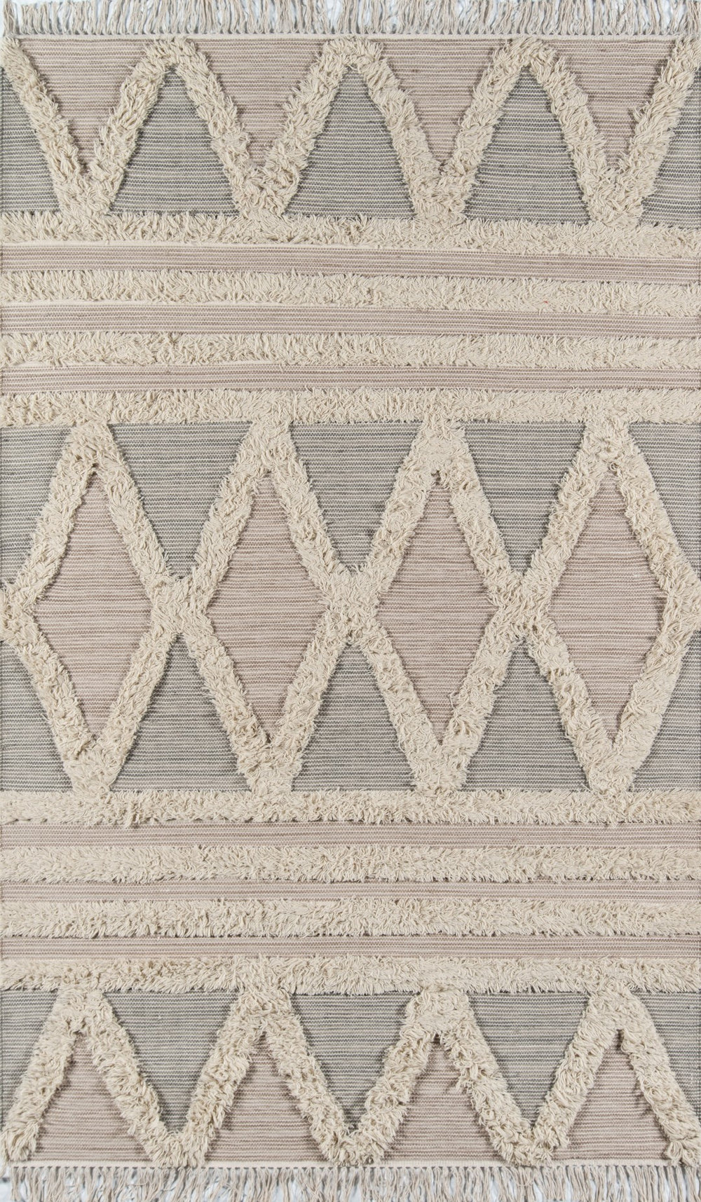 Momeni Harper HAR-2 Hand Woven Contemporary Geometric Indoor Area Rug Beige 8'10" x 11'10" HARPEHAR-2BGE8ABA