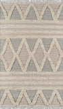 Momeni Harper HAR-2 Hand Woven Contemporary Geometric Indoor Area Rug Beige 8'10" x 11'10" HARPEHAR-2BGE8ABA