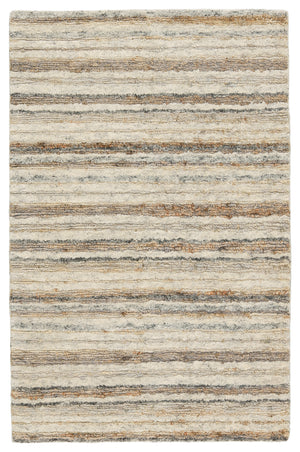 Jaipur Living Hatha Collection HAT01 Tikka 50% Jute 50% Wool Handmade Coastal Stripes Rug RUG153130