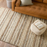 Jaipur Living Hatha Collection HAT01 Tikka 50% Jute 50% Wool Handmade Coastal Stripes Rug RUG153130