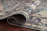 Loloi Hathaway HTH-01 100% Polyester Pile Power Loomed Traditional Rug HATHHTH-01NVML90C0