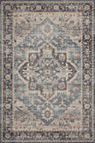 Loloi Hathaway HTH-01 100% Polyester Pile Power Loomed Traditional Rug HATHHTH-01NVML90C0