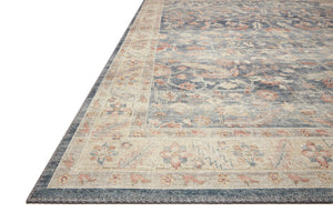 Loloi Hathaway HTH-02 100% Polyester Pile Power Loomed Traditional Rug HATHHTH-02DEML90C0