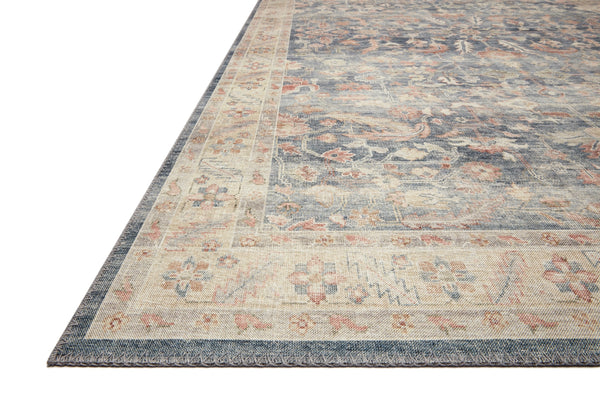 Loloi Hathaway HTH-02 100% Polyester Pile Power Loomed Traditional Rug HATHHTH-02DEML90C0