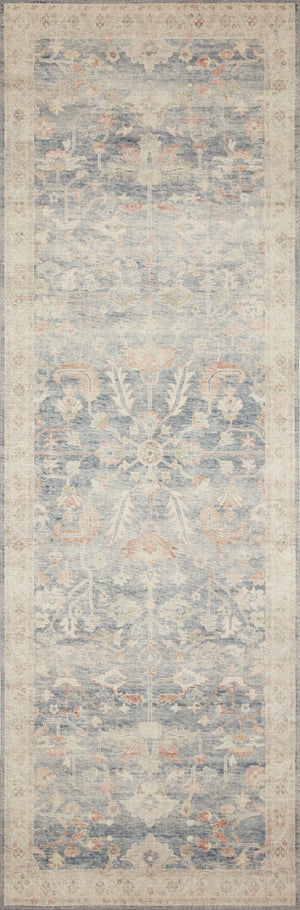 Loloi Hathaway HTH-02 100% Polyester Pile Power Loomed Traditional Rug HATHHTH-02DEML90C0