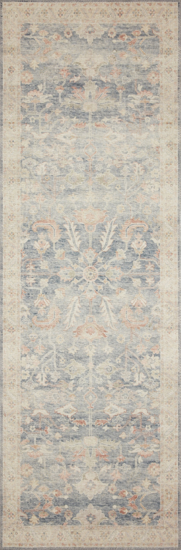 Loloi Hathaway HTH-02 100% Polyester Pile Power Loomed Traditional Rug HATHHTH-02DEML90C0