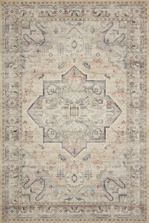 Loloi Hathaway HTH-07 100% Polyester Pile Power Loomed Traditional Rug HATHHTH-07MLIV90C0