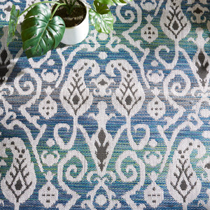 Safavieh Havana 321 Power Loomed 74% Polypropylene/12% Polyester/14% Backing Material Outdoor Rug HAV321M-9