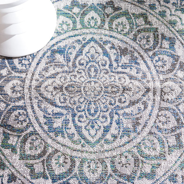 Safavieh Havana 327 Power Loomed 74% Polypropylene/12% Polyester/14% Backing Material Outdoor Rug HAV327M-9