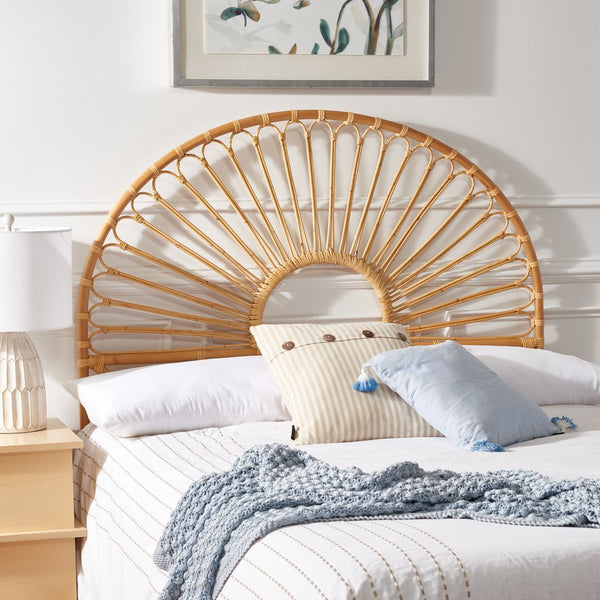 Safavieh Faris Arched Headboard Natural Jawit HBD6500A-F