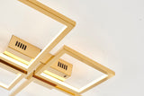 Bethel Gold LED Flush Mount in Stainless Steel & Acrylic