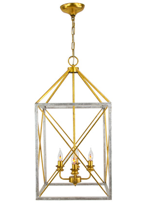 Zeugma HD100 Silver and Gold Lantern