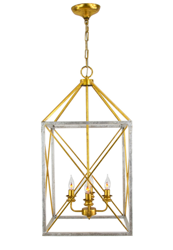 Zeugma HD100 Silver and Gold Lantern