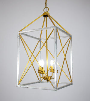 Zeugma HD100 Silver and Gold Lantern