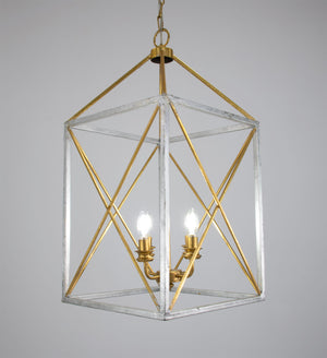 Zeugma HD100 Silver and Gold Lantern