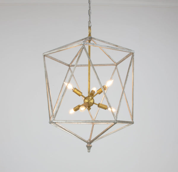 Zeugma HD113 Silver & Gold Lantern