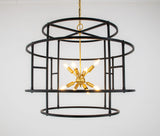 Zeugma HD114 Aged Iron & Gold Lantern